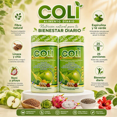 ColiPlus: Fibra para el Colon 450 gr Pack x2