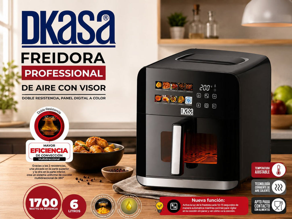 FREIDORA DE AIRE 6 LT PROFESIONAL