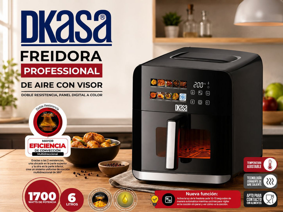 FREIDORA DE AIRE 6 LT PROFESIONAL